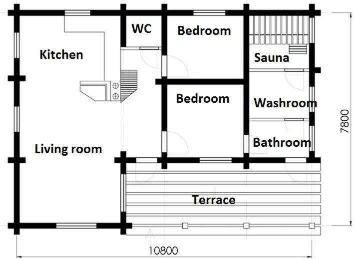 Laavu Holiday Homes Pelkosenniemi 外观 照片